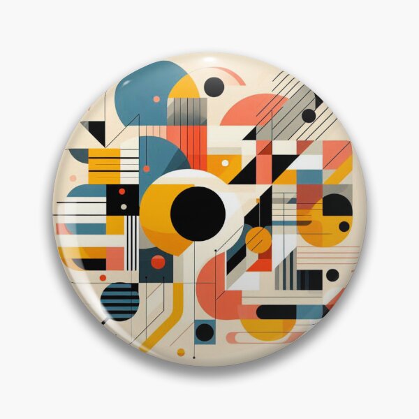 Item preview, Colorful Minimalist Geometric Contemporary Art designed and sold by EsenciaPura.