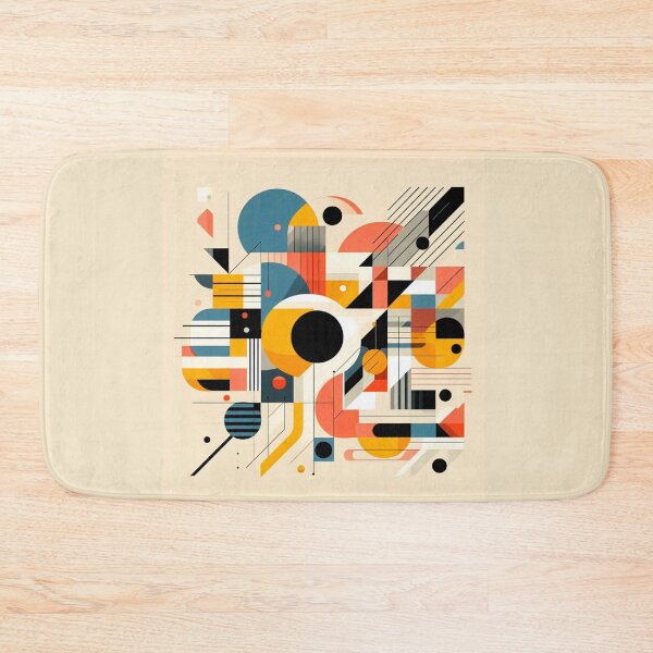 Item preview, Colorful Minimalist Geometric Contemporary Art designed and sold by EsenciaPura.