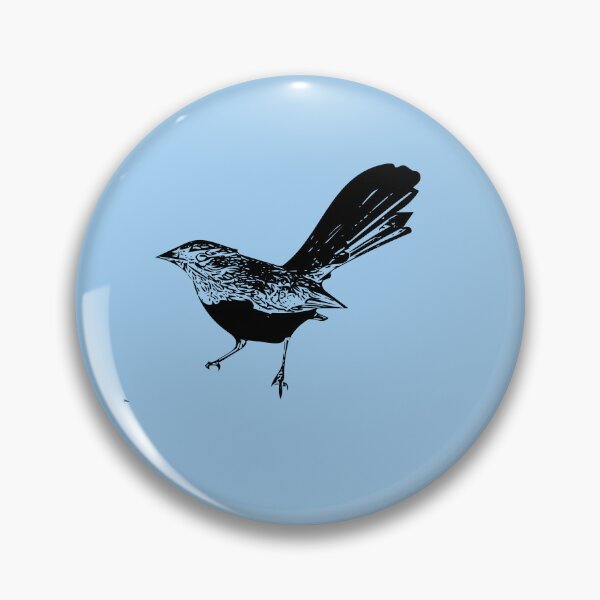 Item preview, Willie Wagtail Black Design  designed and sold by designsasstultd.
