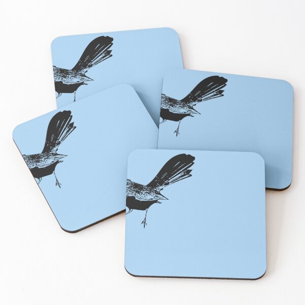 Item preview, Willie Wagtail Black Design  designed and sold by designsasstultd.