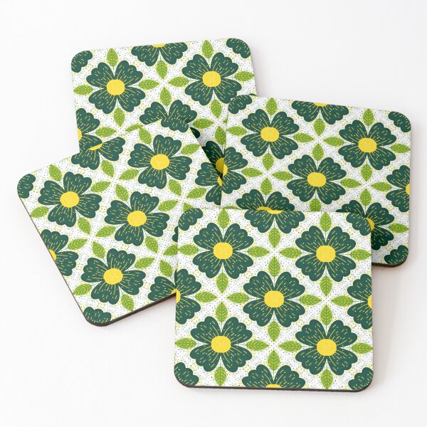 Item preview, Green Floral Harmony designed and sold by Larify.