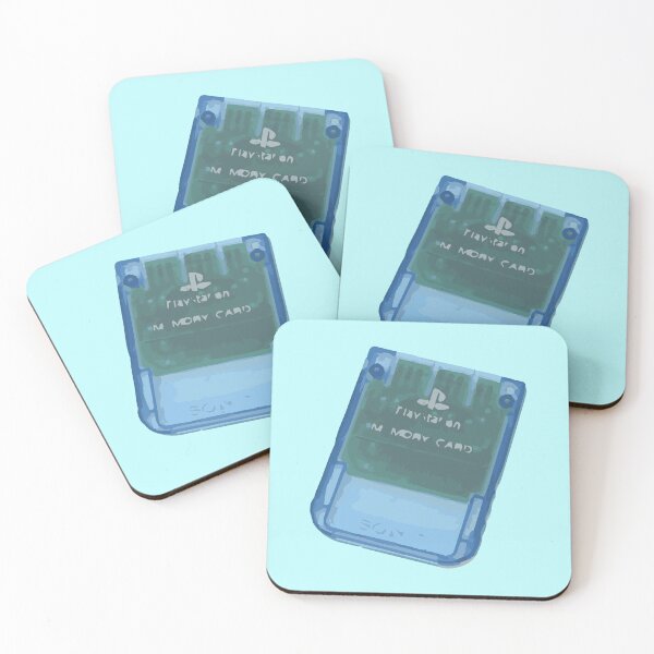 Item preview, Playstation Memory Card Blue Vector designed and sold by TransientArt11.