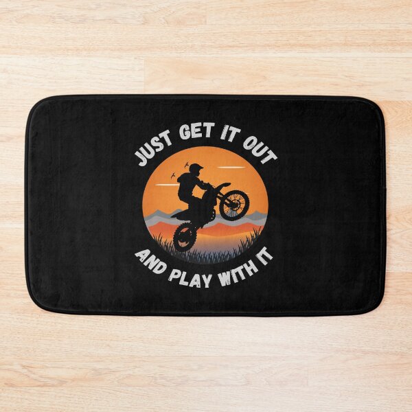 Item preview, Dirt Bike Just Get It Out designed and sold by JesterKrewArt.