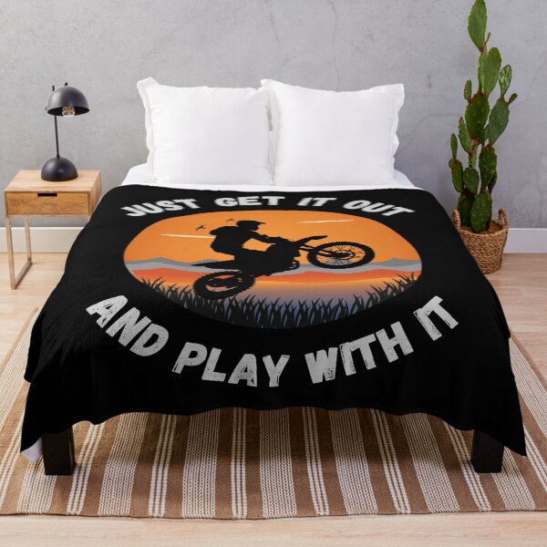 Item preview, Dirt Bike Just Get It Out designed and sold by JesterKrewArt.