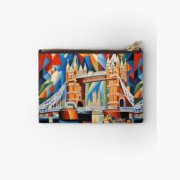 Item preview, Cubism. London Tower Bridge  with the river Thames designed and sold by Coolparrotgirl.