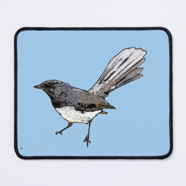 Item preview, Willie Wagtail Black Alternate Design designed and sold by designsasstultd.