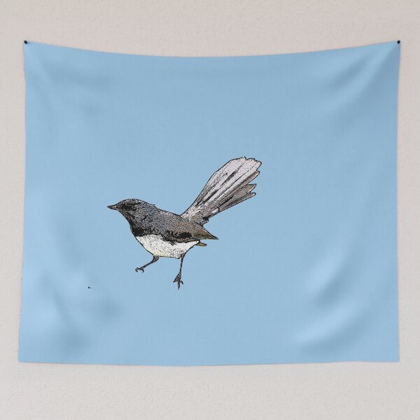 Item preview, Willie Wagtail Black Alternate Design  designed and sold by designsasstultd.