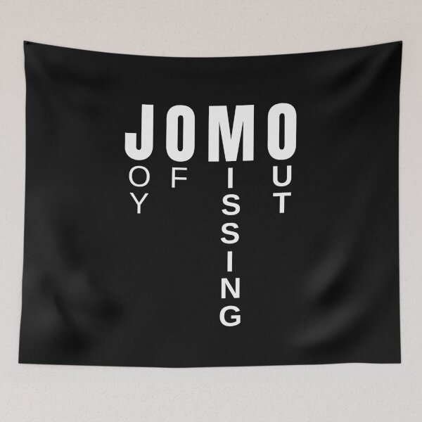 Item preview, JOMO Joy Of Missing Out Funny Sarcastic Introvert designed and sold by StudioTina.