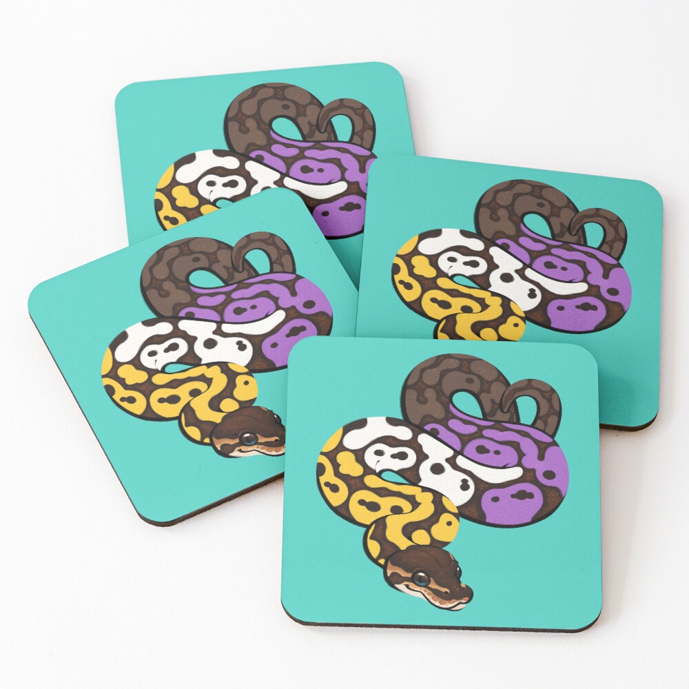 Item preview, Coasters (Set of 4) designed and sold by catdoq.