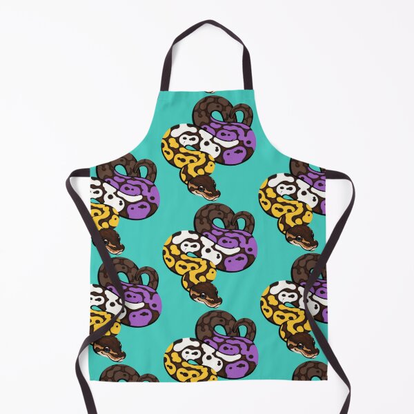 Item preview, Ball Python Pride: Nonbinary designed and sold by catdoq.
