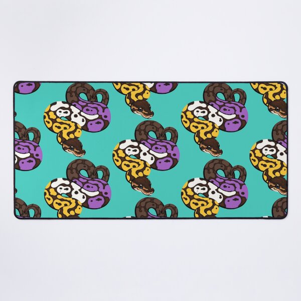 Item preview, Ball Python Pride: Nonbinary designed and sold by catdoq.