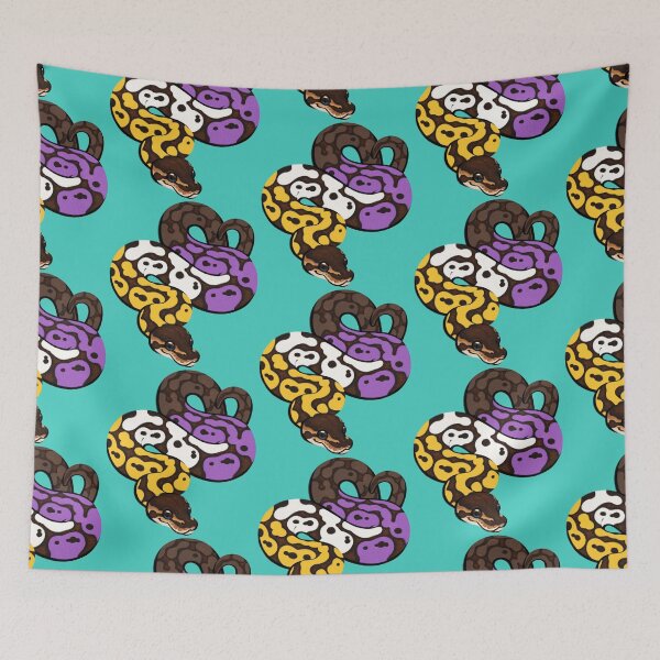 Item preview, Ball Python Pride: Nonbinary designed and sold by catdoq.