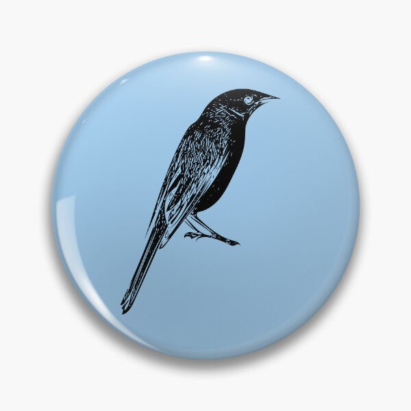 Item preview, White Plumed Honeyeater Black Design  designed and sold by designsasstultd.