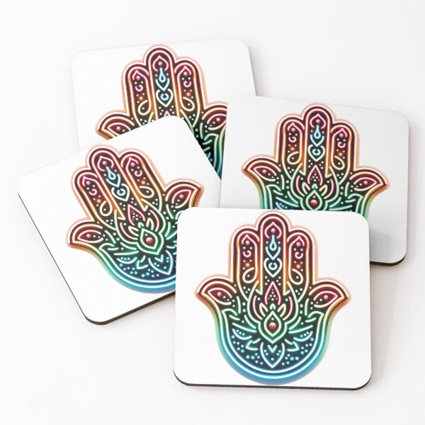 Item preview, Neon Hamsa Protection designed and sold by Liscar95.