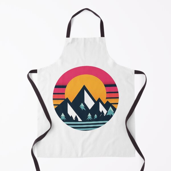 Item preview, neon sky, mountains rise, designed and sold by m-Fadel.