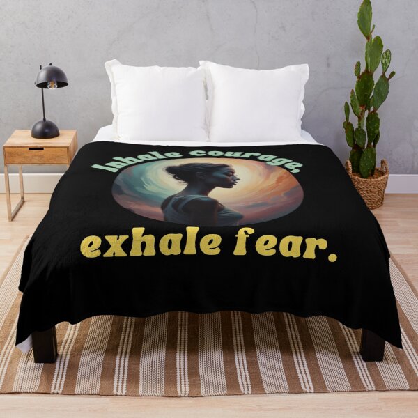 Item preview, Inhale courage, exhale fear. designed and sold by Mechanical-Artt.