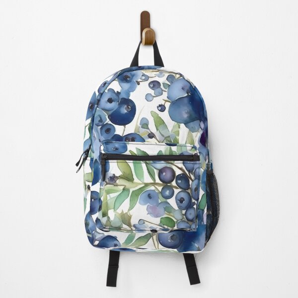 Item preview, Vibrant Watercolor Blueberry Design Blueberry Inspired Graphic Design Blueberry Theme for Products designed and sold by KT1981.