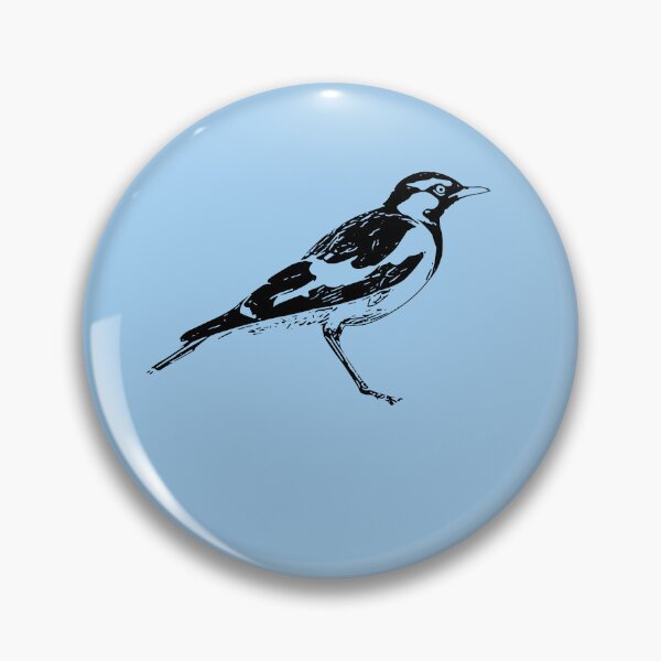 Item preview, Magpie Lark Black Design  designed and sold by designsasstultd.