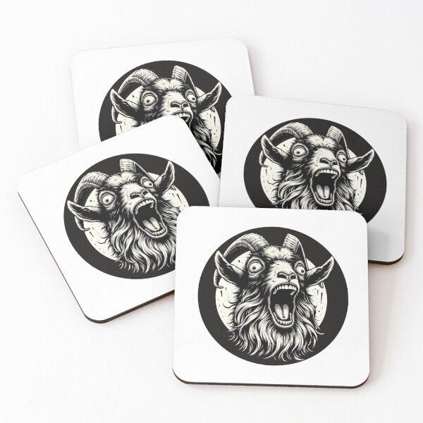 Item preview, "Goat's Desperate Existential Scream" designed and sold by Grimmethy.