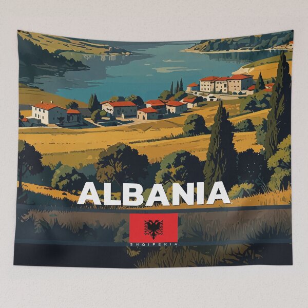Item preview, Albania Travel  designed and sold by Thistle-TShop.