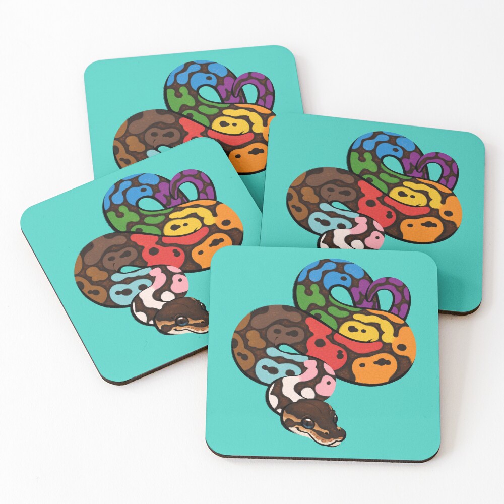 Item preview, Coasters (Set of 4) designed and sold by catdoq.