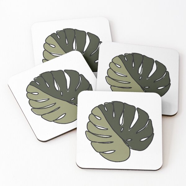 Item preview, Monstera Leaves designed and sold by DesignByRoseCo.