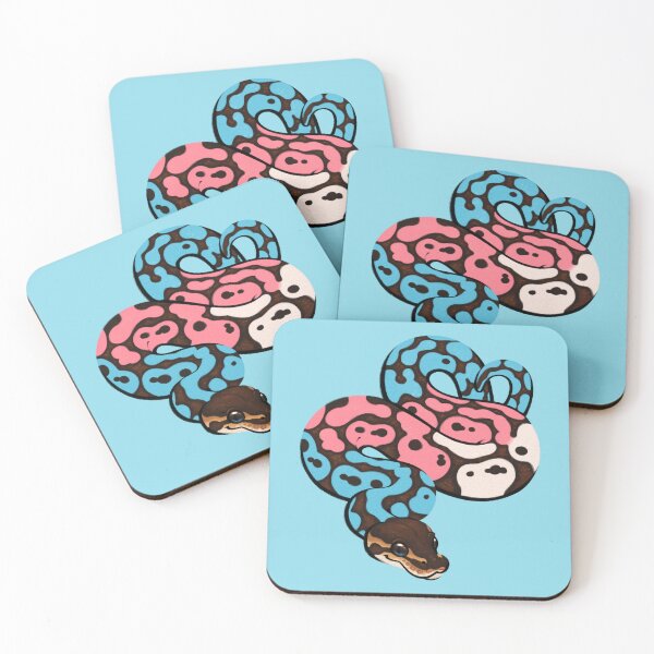 Item preview, Ball Python Pride: Transgender designed and sold by catdoq.