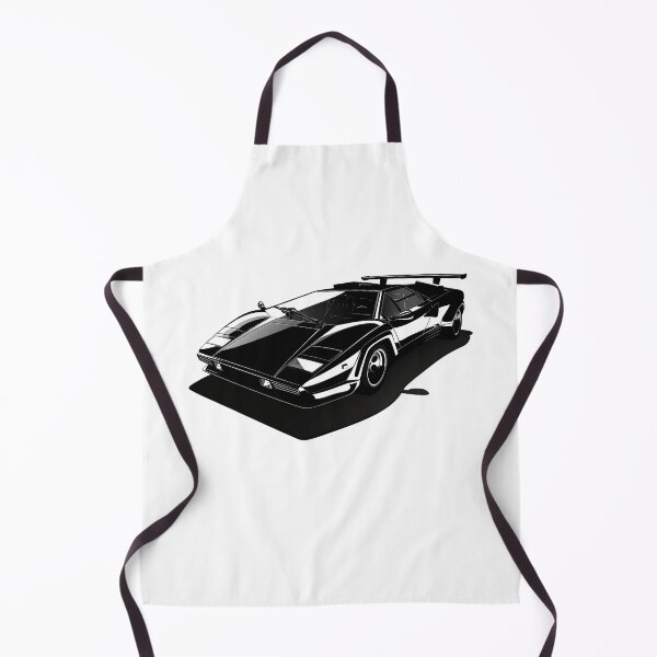 Item preview, Lamborghini Countach 5000 illustration designed and sold by blackdogshop.