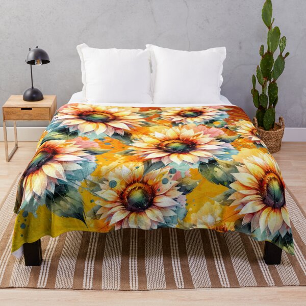 Item preview, Summer Sunflowers Summer Bliss designed and sold by AnalajiaDesigns.