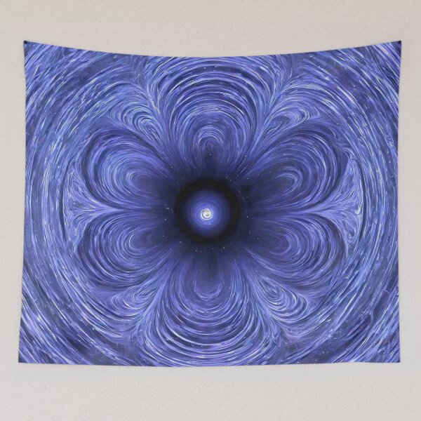 Item preview, Blue Swirl Flower designed and sold by Amanda8409.