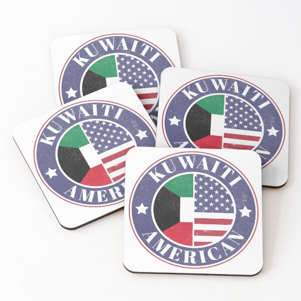 Item preview, Proud Kuwaiti-American Badge - Kuwait Flag designed and sold by chrisrivait.