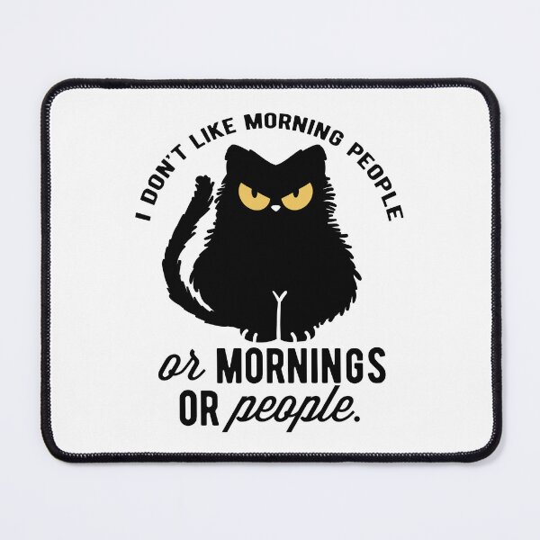 Item preview, Don't like Morning People designed and sold by CraftyBee.