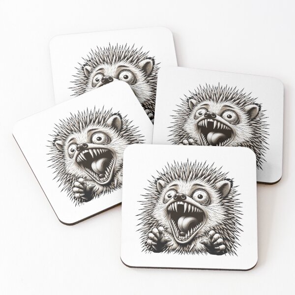 Item preview, "Hedgehog's Desperate Existential Scream" designed and sold by Grimmethy.