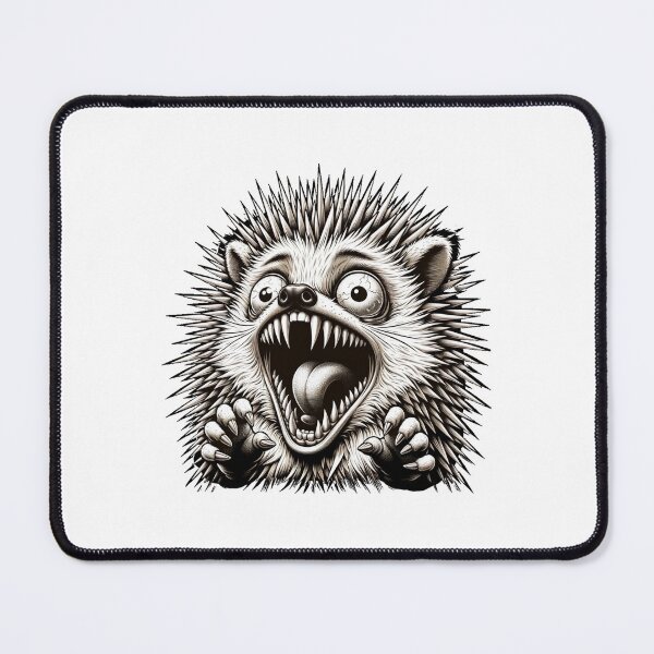 Item preview, "Hedgehog's Desperate Existential Scream" designed and sold by Grimmethy.
