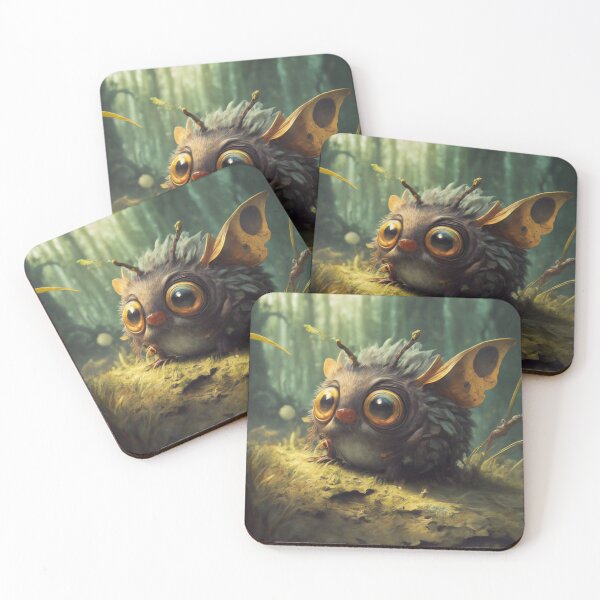 Item preview, Cute Monster with Big Eyes designed and sold by BestArtByArvind.