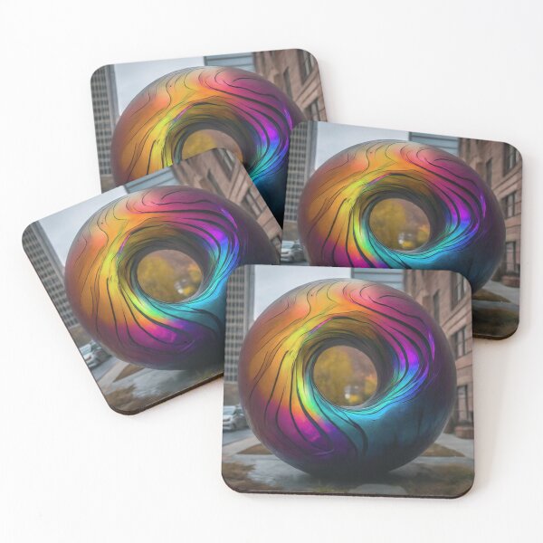 Item preview, Rainbow Sphere Sculpture designed and sold by BestArtByArvind.