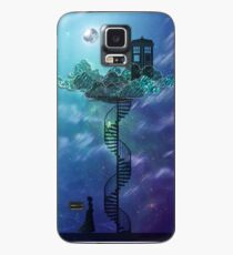 Blue Box in the Victorian Sky Case/Skin for Samsung Galaxy
