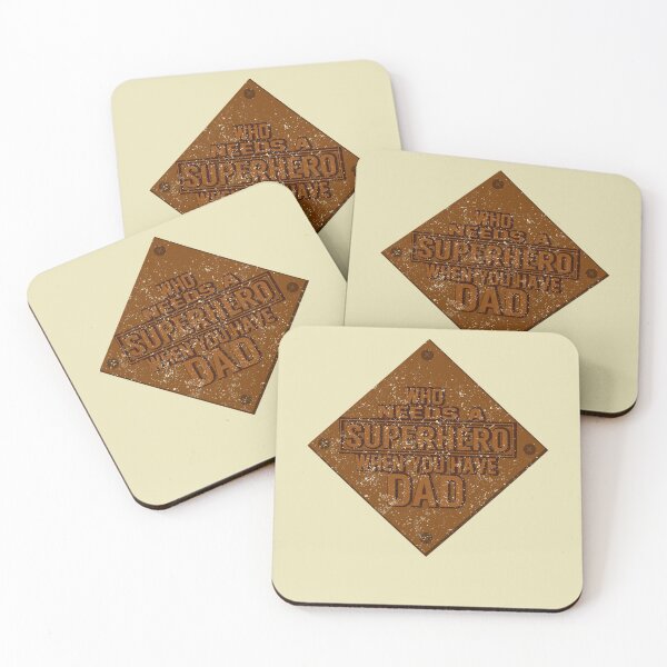 Item preview, who needs a superhero when you have dad - father's day gifts designed and sold by AUDA-D.