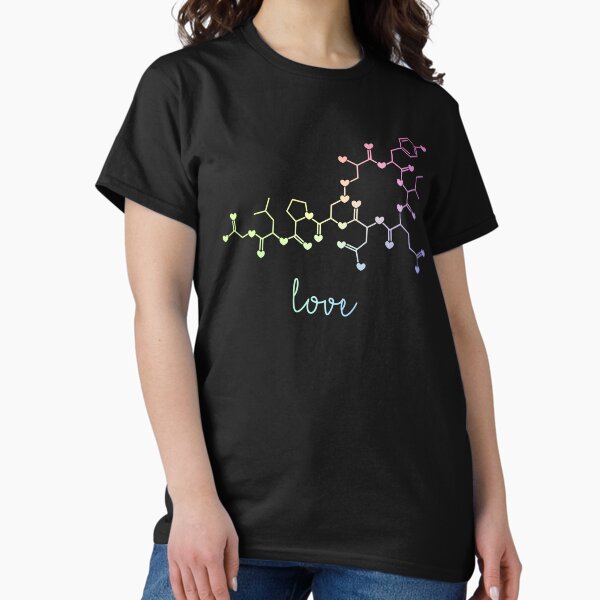Oxytocin Love Molecule Classic T-Shirt