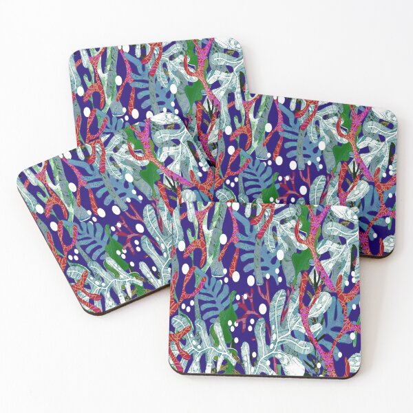 Item preview, Bright Seaweed and Coral designed and sold by ClubCreativeArt.