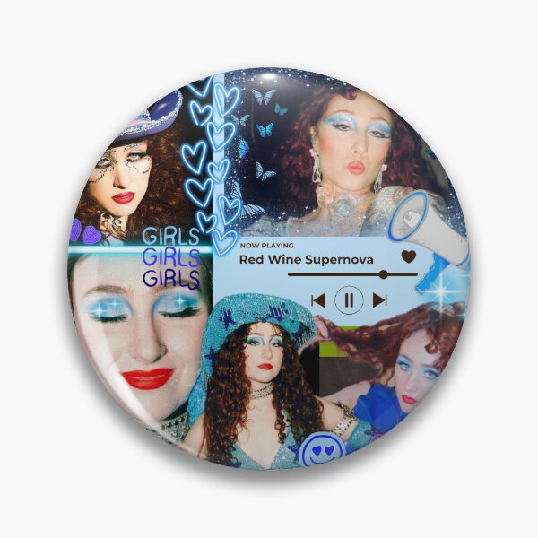 Item preview, Chappell Roan Blue Collage designed and sold by mae0104.