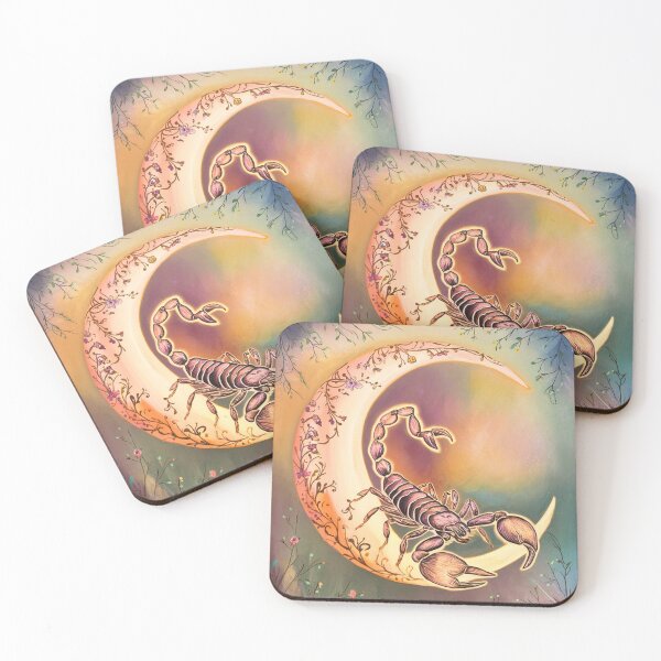 Item preview, Scorpio Astrology. Moon in Scorpio, Zodiac sign, Scorpio symbol designed and sold by ZodiacWonders.