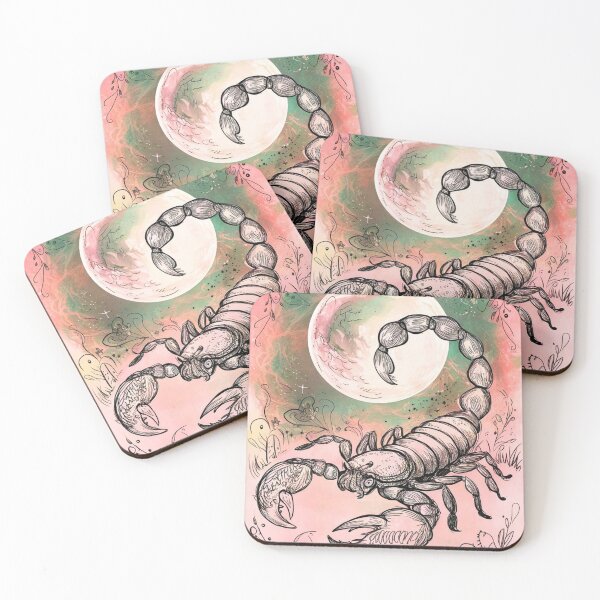 Item preview, Scorpio Astrology. Moon in Scorpio, Zodiac sign, Scorpio symbol designed and sold by ZodiacWonders.