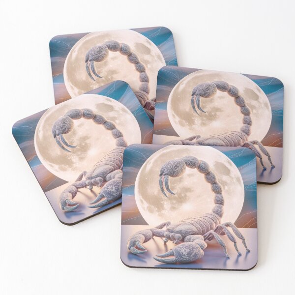 Item preview, Scorpio Astrology. Moon in Scorpio, Zodiac sign, Scorpio symbol designed and sold by ZodiacWonders.
