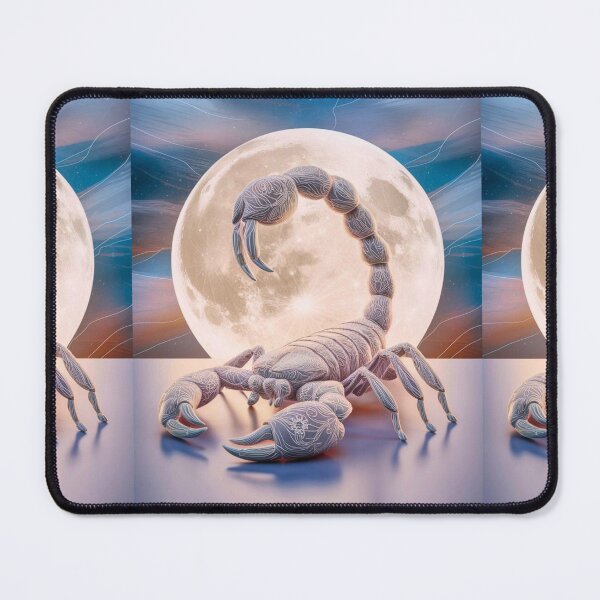 Item preview, Scorpio Astrology. Moon in Scorpio, Zodiac sign, Scorpio symbol designed and sold by ZodiacWonders.
