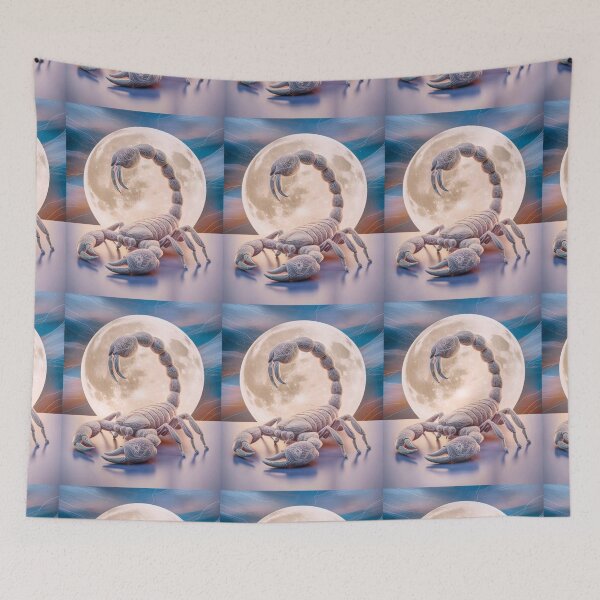 Item preview, Scorpio Astrology. Moon in Scorpio, Zodiac sign, Scorpio symbol designed and sold by ZodiacWonders.