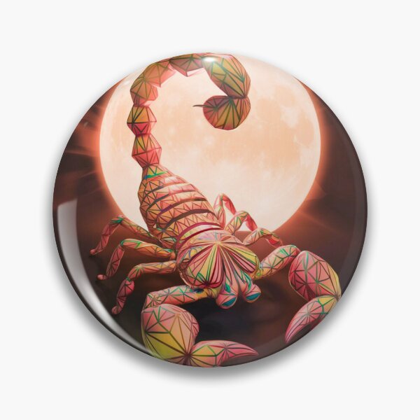 Item preview, Scorpio Astrology. Moon in Scorpio, Zodiac sign, Scorpio symbol designed and sold by ZodiacWonders.