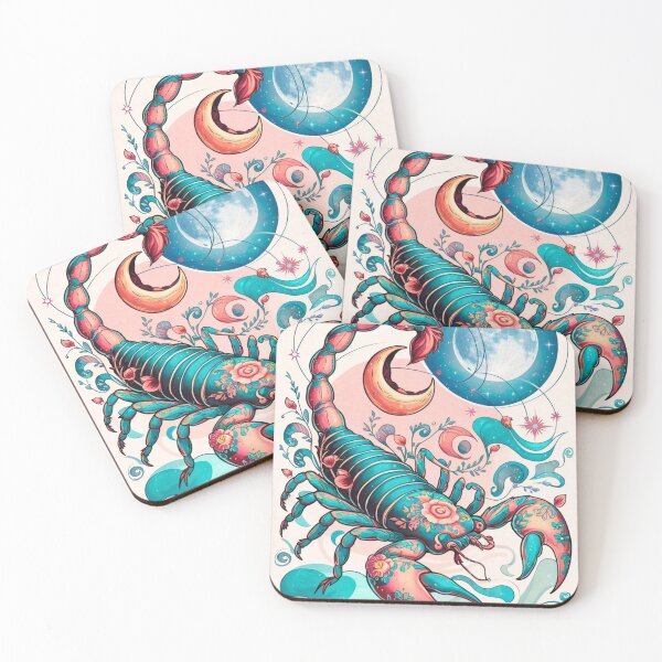 Item preview, Scorpio Astrology. Moon in Scorpio, Zodiac sign, Scorpio symbol designed and sold by ZodiacWonders.