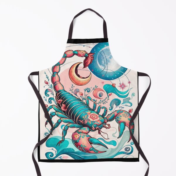 Item preview, Scorpio Astrology. Moon in Scorpio, Zodiac sign, Scorpio symbol designed and sold by ZodiacWonders.
