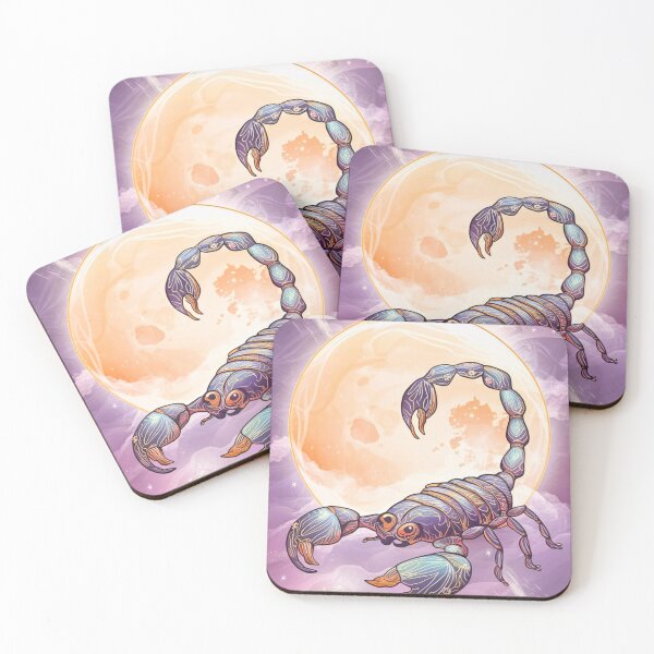 Item preview, Scorpio Astrology. Moon in Scorpio, Zodiac sign, Scorpio symbol designed and sold by ZodiacWonders.